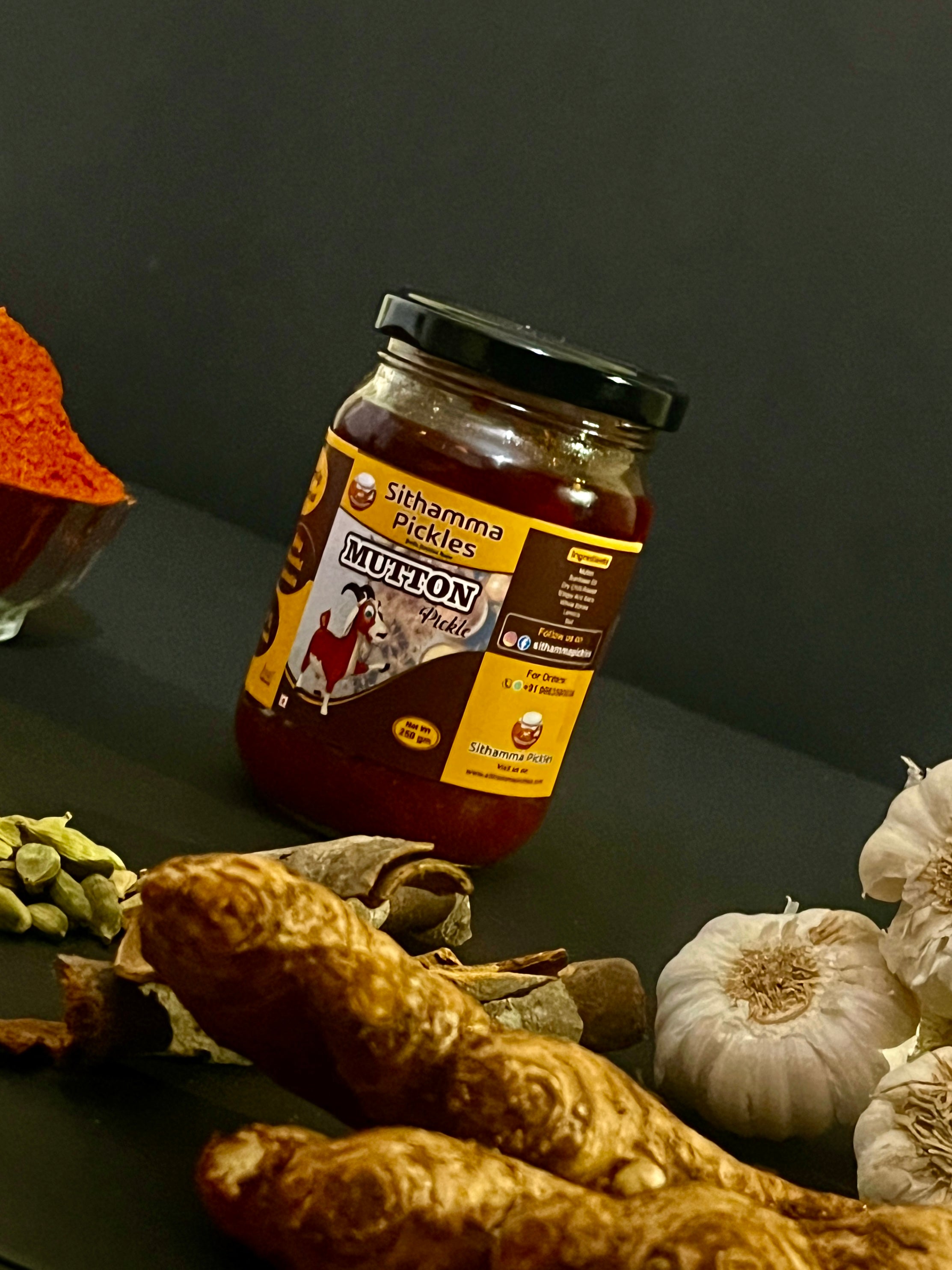 Mutton Pickle (Boneless)